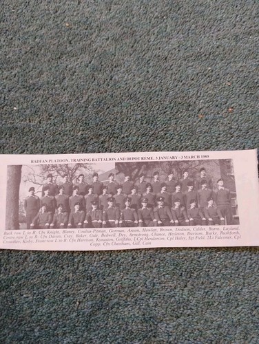 Sk233 ephemera 1989 - sk233, army