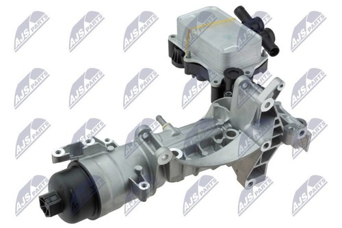 Aluminium engine oil cooler - aluminium,