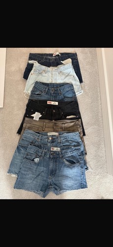 24x levi denim cut off - denim,