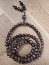 108 Beads Mala Wutai Mountain 13mm Natural Six Path Wood Buddhist Prayer yoga99g