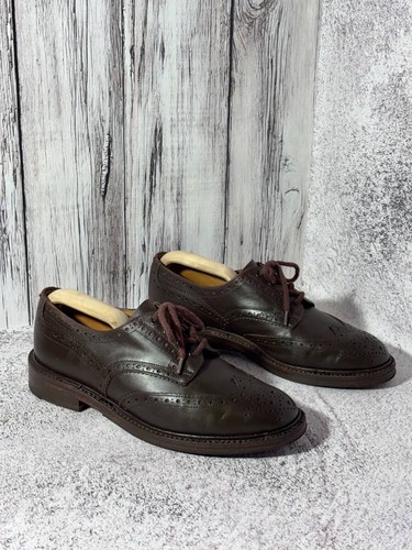 Tricker brown leather - tricker’s,
