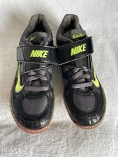 Nike Zoom HJ III Mens UK Size 7 Black/Green High Jump Spikes Track & Field Shoes