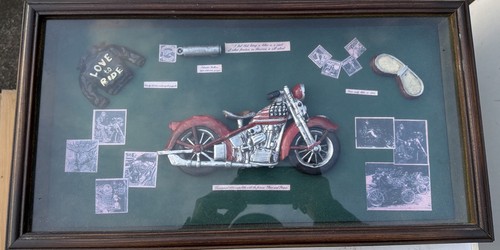 Harley davidson shadow box - shadow,