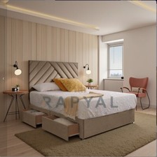 ORTHOPAEDIC DIVAN BED SET WITH