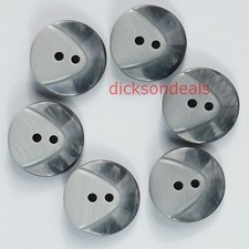 6 Chunky Buttons 2 Hole 18mm 20mm 25mm Grey Red Navy Green Purple Beige Wine etc