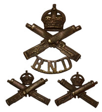 BRITISH MILITARY CAP BADGES