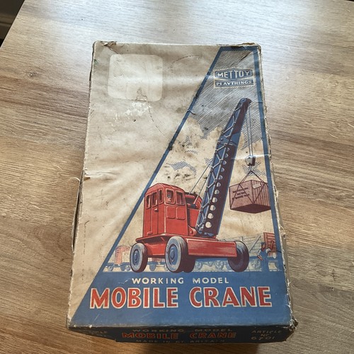 Vintage mettoy toy - mettoy, tin
