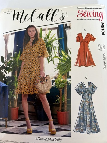 Mccalls sewing easy - mccalls, dress