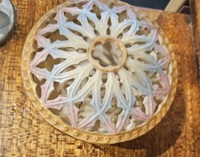 Beautiful, Multicoloured Lock&Co Worcester Potpouri Vase.