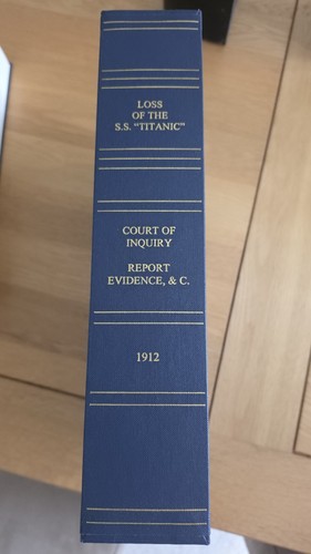 Titanic 1912 court inquiry - titanic,