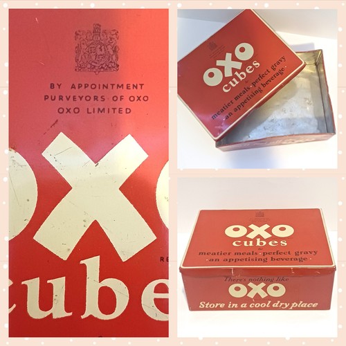 Vintage 1950 oxo cube - vintage,