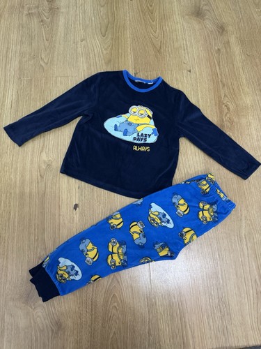 Boys minions warm pyjamas - warm,