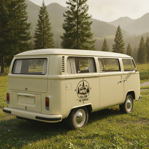 Follow the compass - follow, camper
