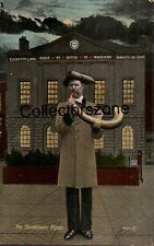 1915 Ripon The Hornblower printed postcard posted Stamp Removed