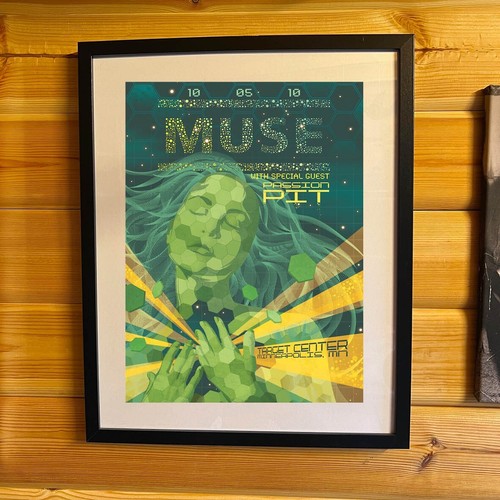 Muse tour 2010 - 2010, poster