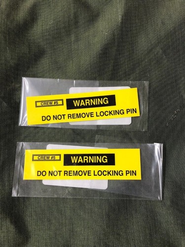 Hmmwv sticker warning not - 2,