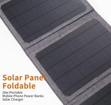 Portable 28W Foldable Solar