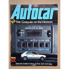 TALBOT HORIZON SX AUTOCAR