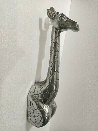 Giraffe large wall mount - mount, metal