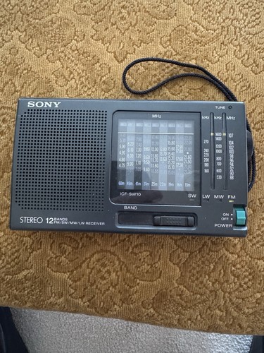 Sony icf sw10 portable - sony,