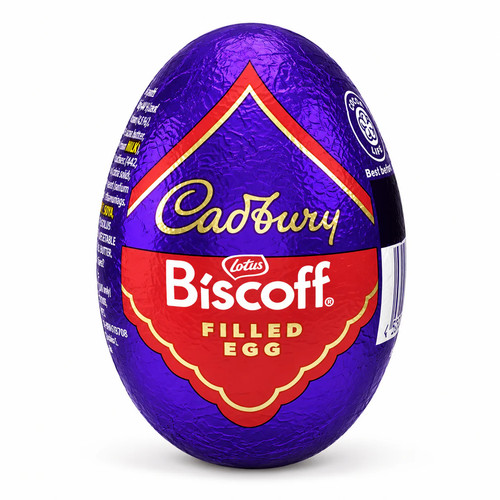 Cadbury biscoff chocolate egg - biscoff,