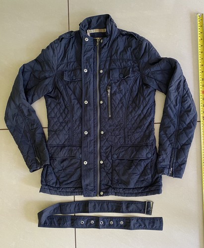 Crew quilted jacket with - a, zip