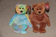2 X BEANIE BABY BEARS GARCIA