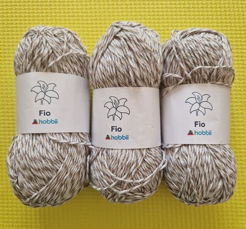 Fio hobbii yarn - 70%, cotton