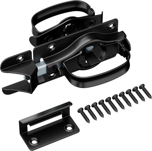 Swinging shed door latch - swinging, barn