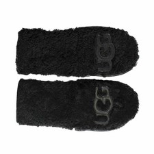 UGG CURLY PILE FLIP BLACK