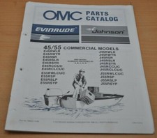OMC 45/55 Parts Catalog 1986