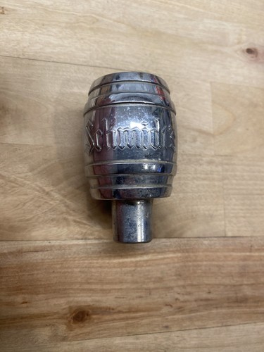 Vintage schmidt beer - beer, chrome