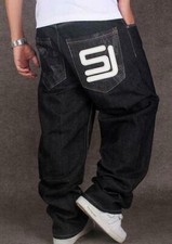 Mens Jeans Baggy Loose Denim