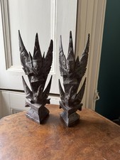 2 x Vishnu Garuda Statues Hand