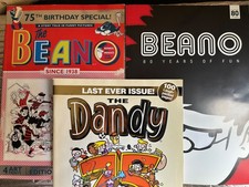 Beano: 75th Birthday + 80 Years Of Fun + Dandy: Last Ever Issue