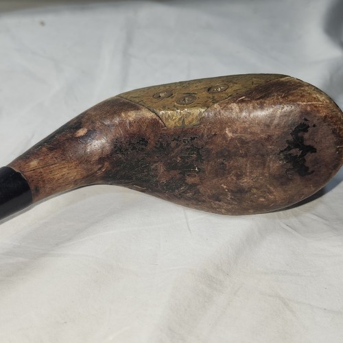 Antique brassie golf club - antique,