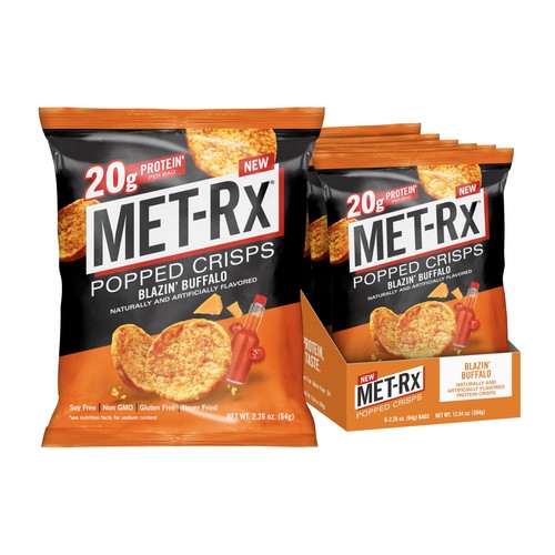 Met popped crisps 20g - popped, crisps,