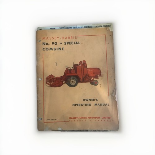 Massey harris combine - harris, sp