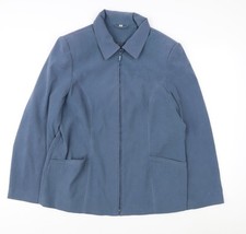 Style by EWM Women's Blue Zip