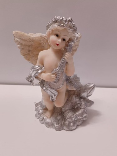 Vintage cherub ornament - ornament, in