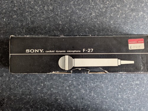 Sony vintage dynamic - sony,