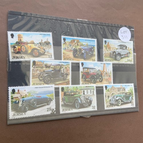 Jersey used postage stamps - 8,