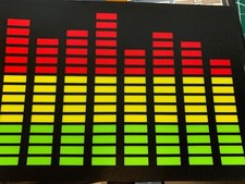 RED YELLOW LIME EQ FLASHING T