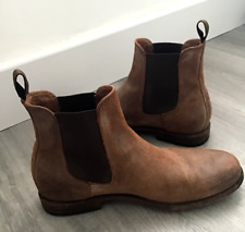 Frye Leather Chelsea Boots - Size UK 8 / US 9 D - Brown