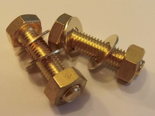 M10x40 brass hex head bolts - m10x40,