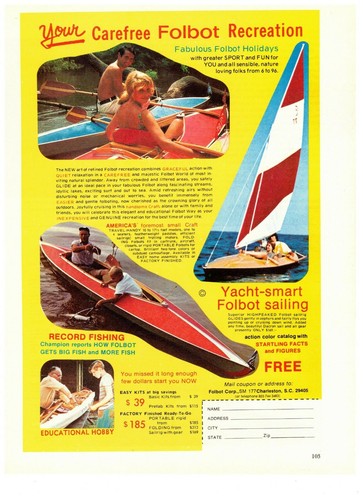 1989 folbot recreations canoe - 1989,