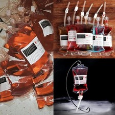 6pcs Blood Bags for Drinks