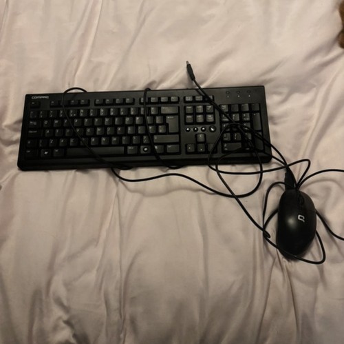 Compaq wired usb black
