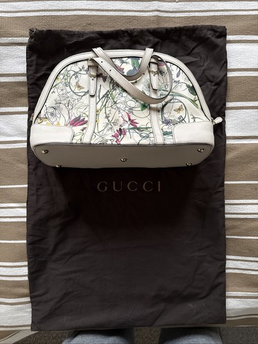 Gucci white with - gucci, floral