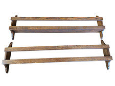 2 Vintage Antique Church Pew